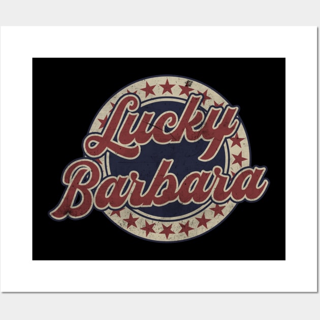 Lucky Barbara (vintage) Wall Art by NEFT PROJECT